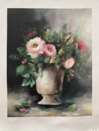 Vase with roses - A5Motive